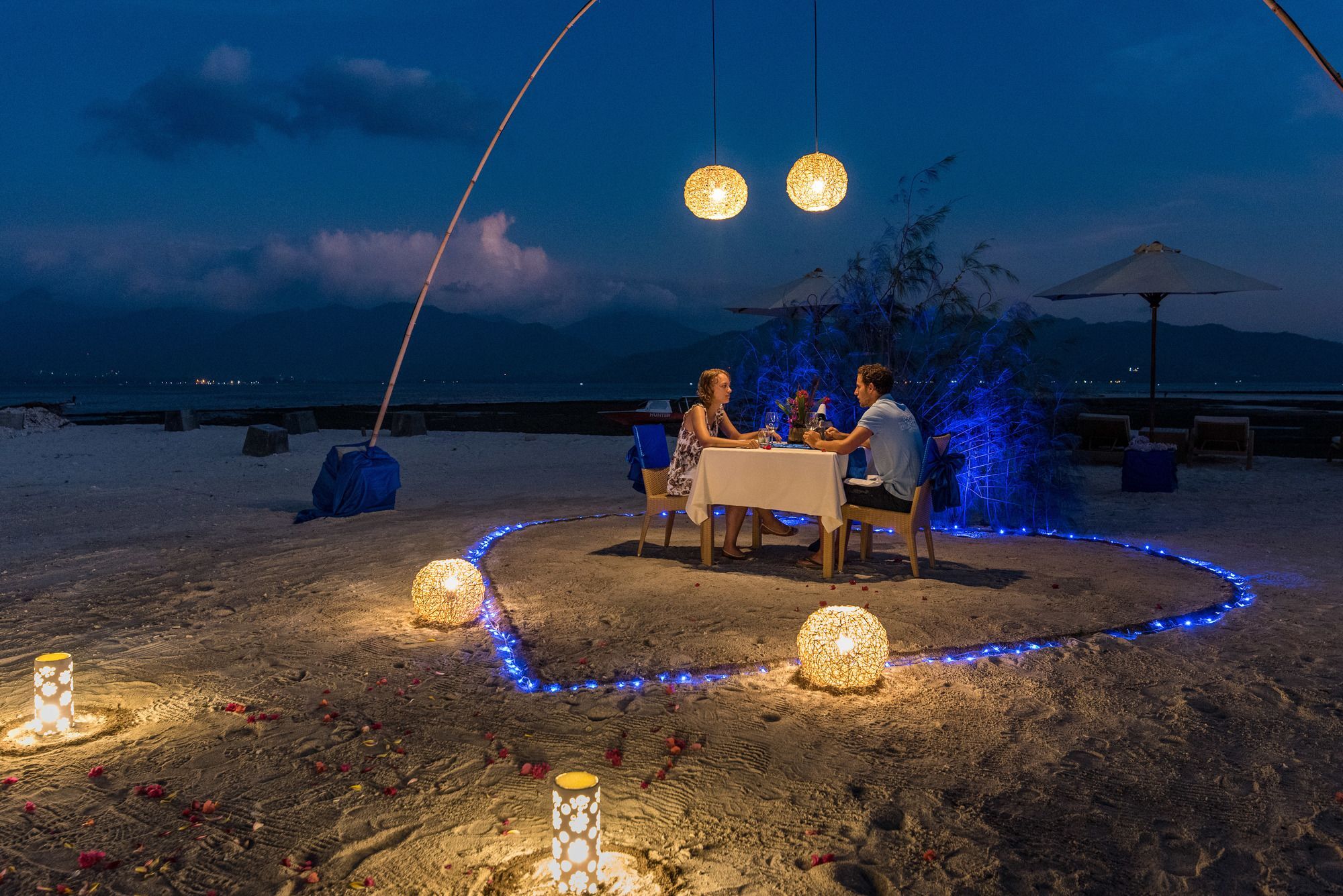 Hotel Ombak Paradise Gili Air Exterior foto