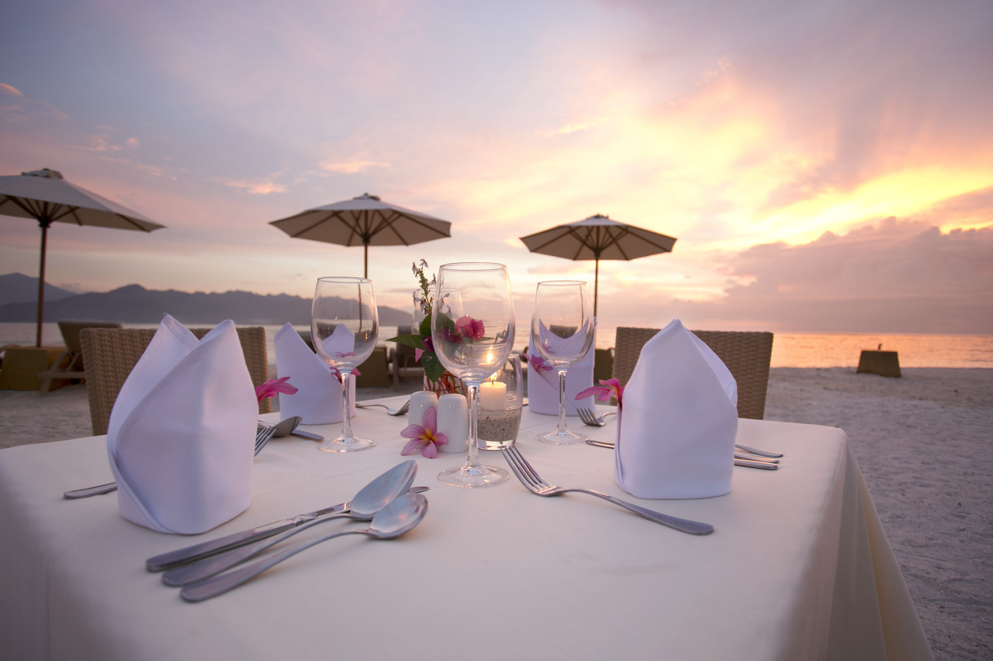 Hotel Ombak Paradise Gili Air Exterior foto