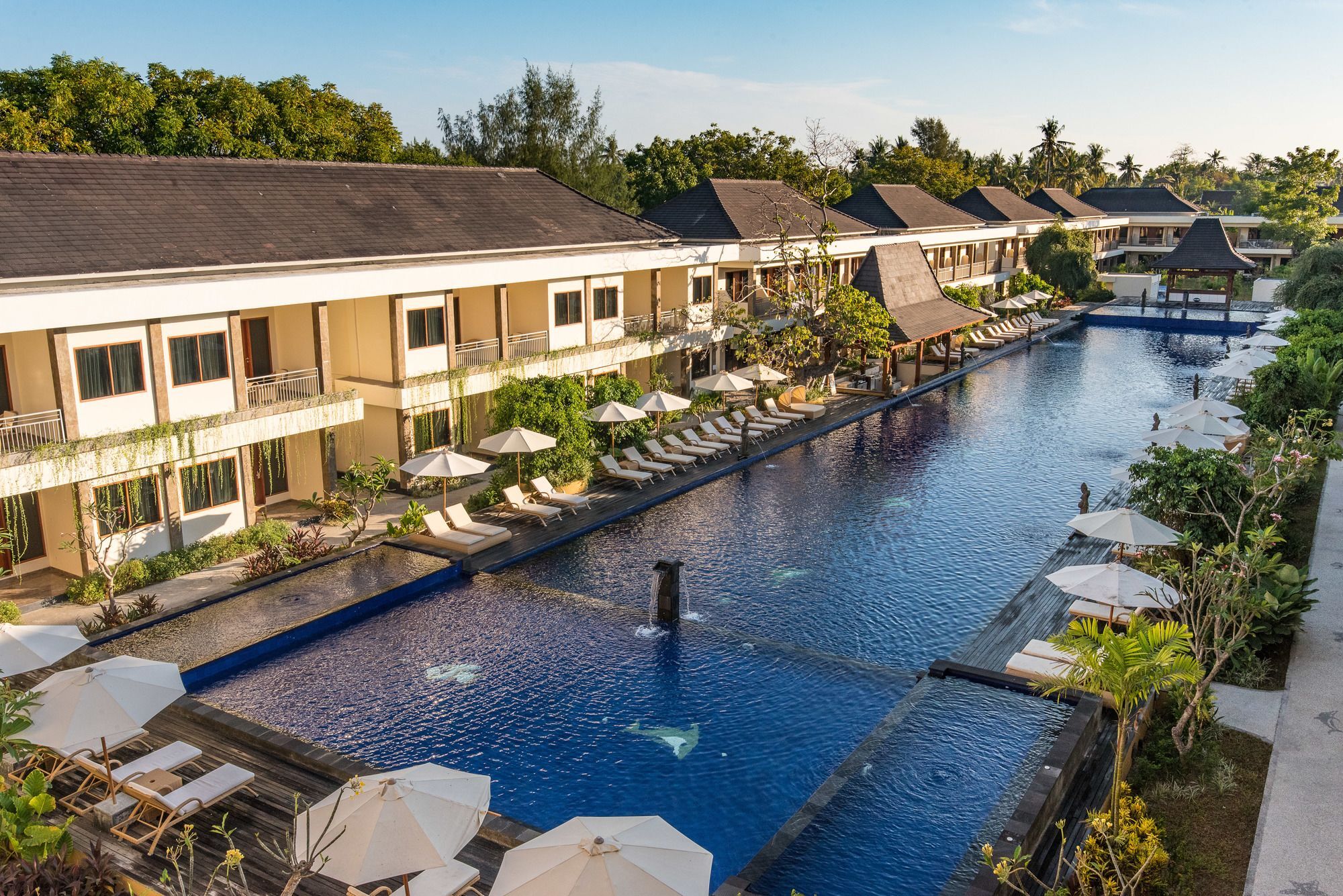 Hotel Ombak Paradise Gili Air Exterior foto